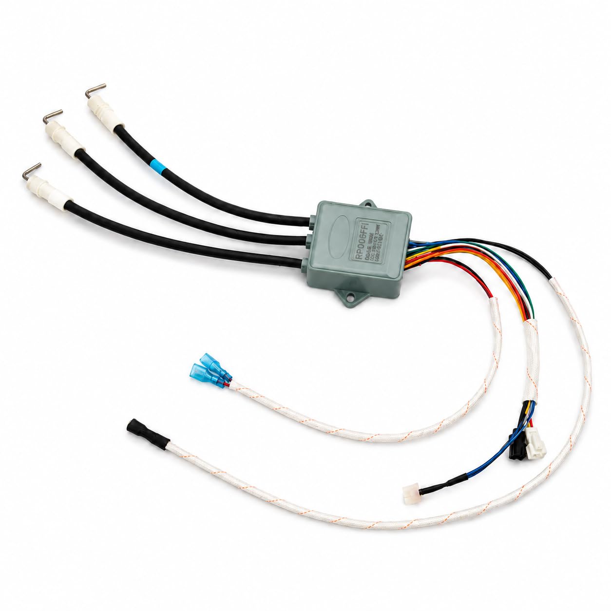 POWERJET Gas Geyser Switch Circuit Box, White With Red And Yellow Wires, Plastic Surface Mount, Rectangle Style, 15x5x2 cm, Switch Assembly Included, Gas Powered-image-24