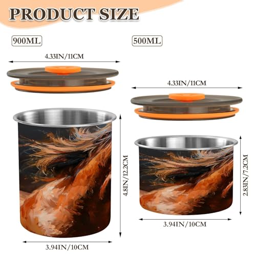 Contenedor Hermético Qilmy para Café 30oz Acero Inoxidable miniatura 3