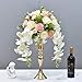 LANLONG Set of 2 Floral Arrangement Stand Metal Flower Centerpiece Vases for Wedding Party Table Receptions Home Decor