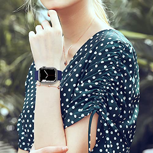 THWALK 6 Pack Sport Bands Compatible with Apple Watch Band Ultra 3/2/1 49mm, Series 11/10 46/42mm, 9/8/7 45/41mm, SE/6/5/4 44/40mm, 3/2/1 42/38mm for Women Men by THWALK - Image 6