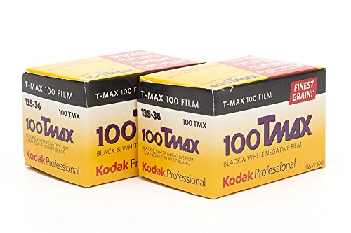 Kodak 100 Tmax film noir et blanc 35mm au grain d'une finesse absolue