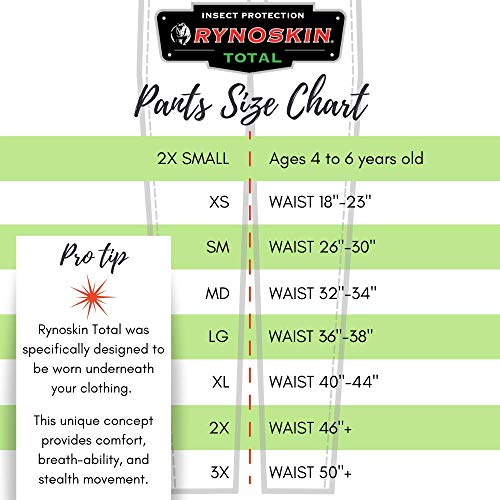 Rynoskin Total Base Layer Lightweight And Breathable Designed To Be Worn Underneath The Clothing Bite & Uv Protection Hunting, Fishing, Camping, Hiking & Outdoor Activities Unisex Green #TOP7