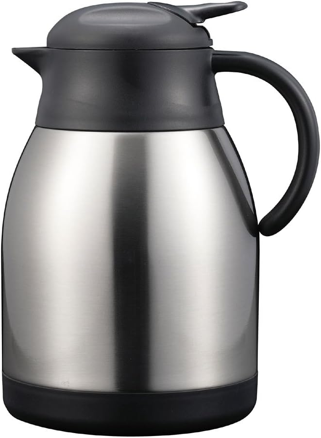 Pearl Metal H-6311 Tabletop Pot, Table Pot, 3.2 gal (1.2 L), Stainless Steel, Heat Retention, Cold Retention, Satin, Isis 2
