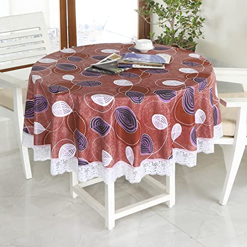 Homerz Premium Round Table Cover, 60 inch Diameter, Waterproof and Easy to Clean, 2 Years Brand Guarantee (Pink Garden) Rs. 249 - Amazon at ₹249 (64% Off) – Amazon