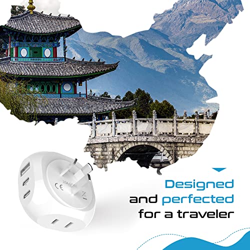 Ceptics PTU-16 Australia, China Travel Adapter thumb #2
