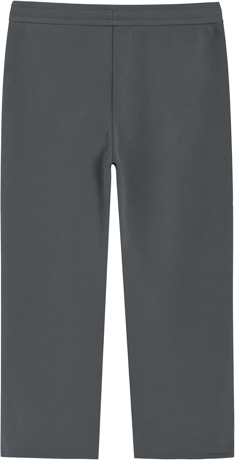 Weintee Women's Petite Wide Leg Fleece Sweatpants with Pockets - Image 3