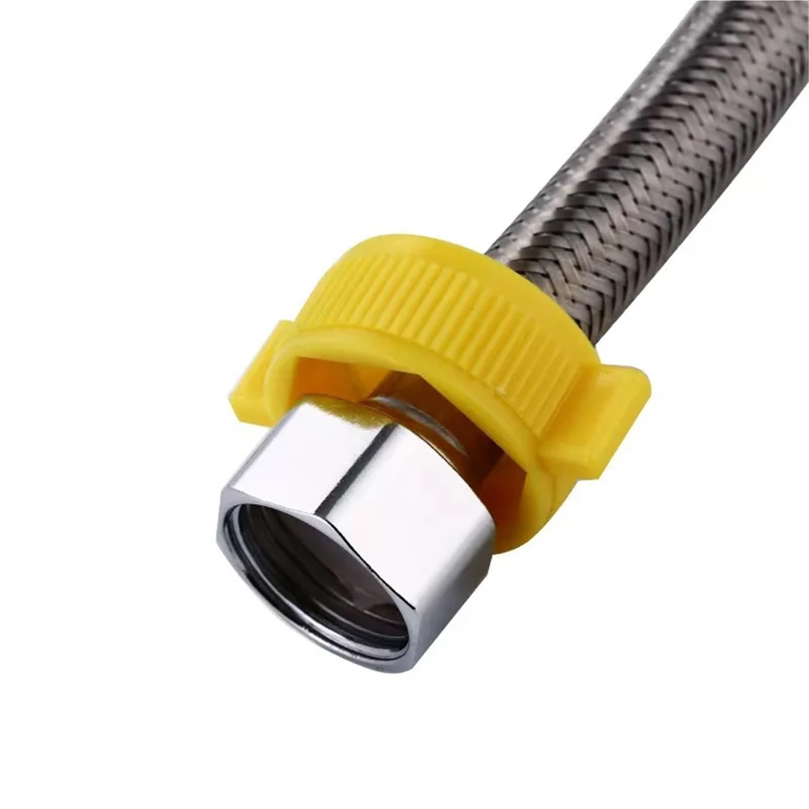 uyaux De Raccordement Robinets Lot de 2 tuyaux d'arrivée d'eau Chaude et Froide, 20 cm à 2 m, en Acier Inoxydable 304, Flexibles de raccordement for Chauffage Domestique(200cm)
