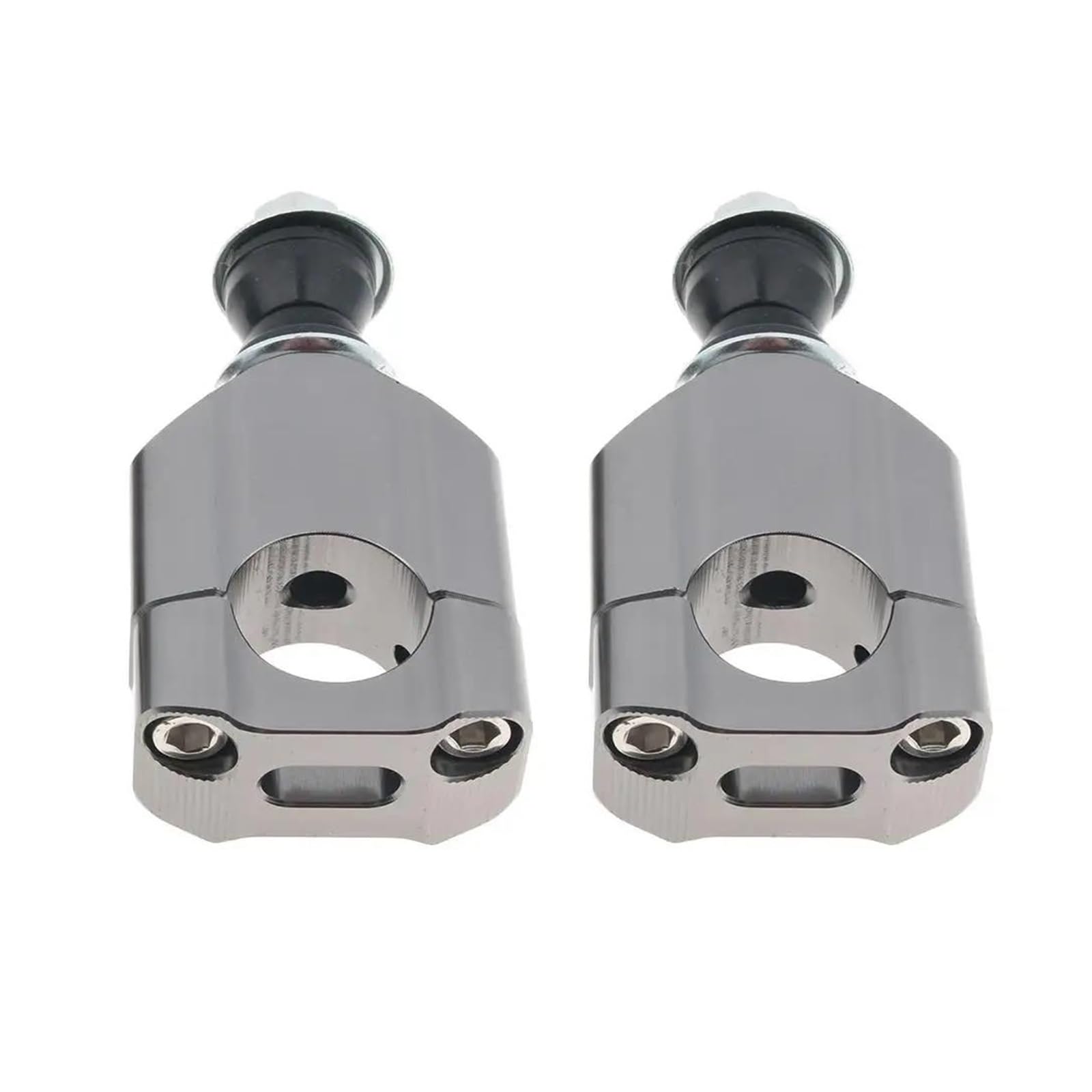 Alzas Manillar Soportes Universales para Manillar De 28mm, Elevador De Abrazadera Adaptador Elevador De Grasa Aluminio Mecanizado CNC Personalización Manillar Elevadores De Manillar(1)