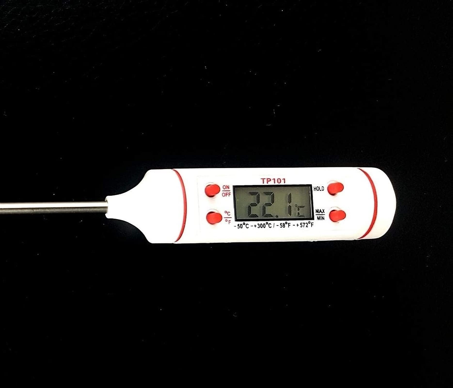 Thermomètre de cuisson numérique XMING avec sonde longue de 5,9 pouces pour viande
