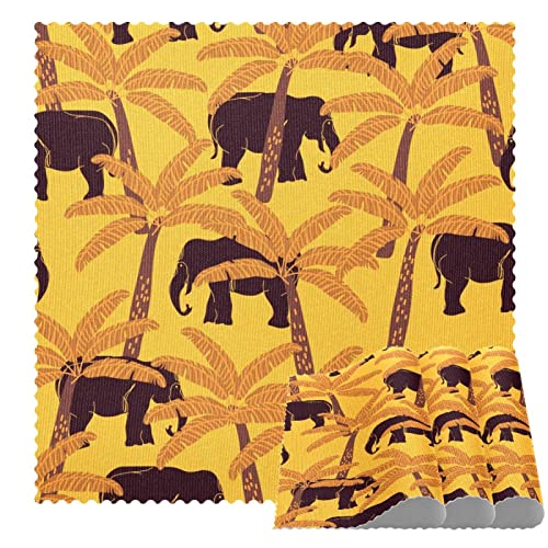 Sets de table exotiques éléphant au design découpé premium - 2