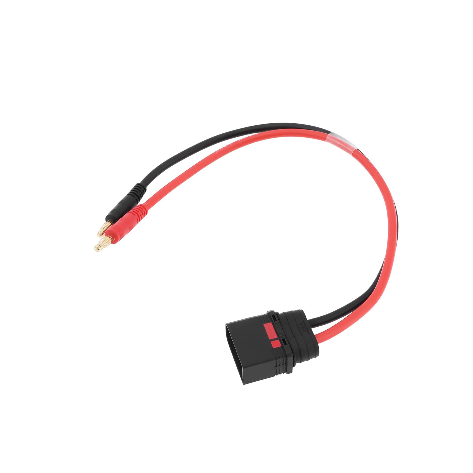 Create idea QS8 to 4mm Banana Bullet Plug Charger Cable Wire Lead 28cm 12AWG