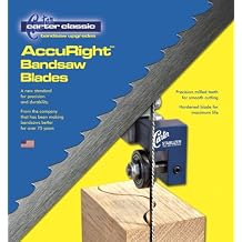 Carter Products 25009310 1/4-Inch-by-93-1/2-Inch AccuRight Bandsaw Blade