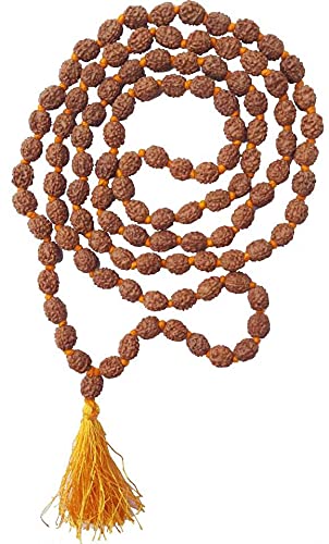 4 Mukhi Rudraksha Mala 108+1 Beads Certified (30 cm Length Approx) (B0921FNFM3) Amazon Price History, Amazon Price Tracker
