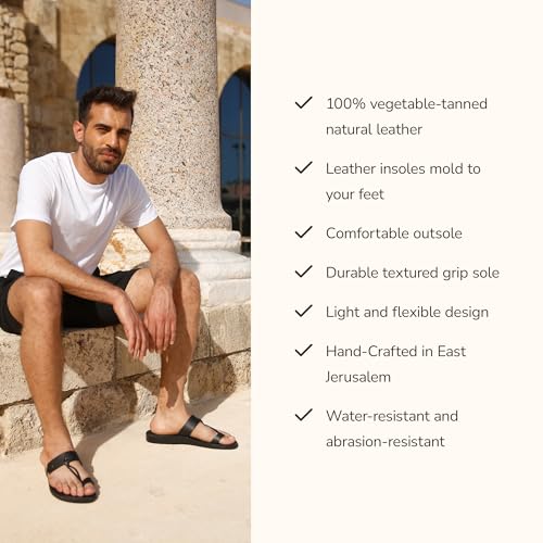 David - Leather Open Toe Sandal | Blue3