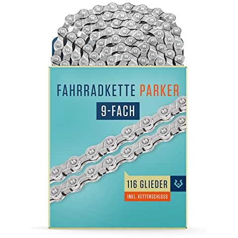 Alphatrail Fahrradkette Parker 9-fach 116 Glieder I Cover