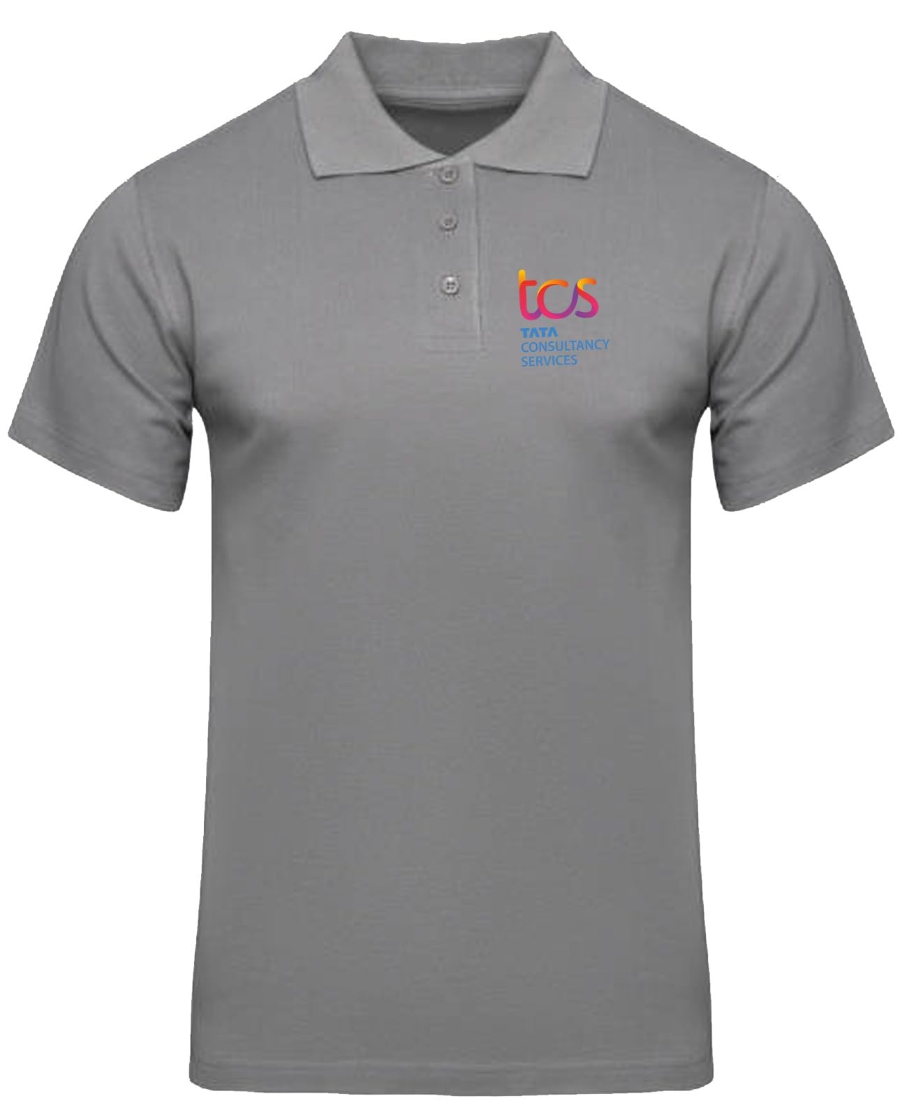 printholic TCS Logo Printed Polo/Collar Half Sleeve T-Shirt for TCS Staff Employee Promotion T Shirt for Men and Women-picture-12
