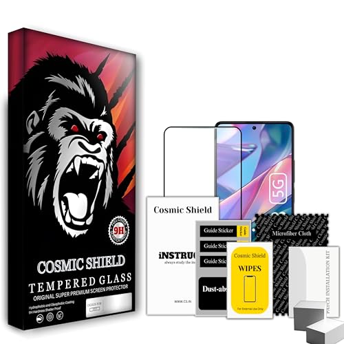 Image of Military-Grade Gorilla Tempered Glass Screen Protector for Redmi Note 13 5G / Note 13 Pro 5G (High Clarity) Full Screen Coverage, Scratch & Shockproof with Easy Installation Kit