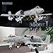 HANGHANG 1/100 A-10 Thunderbolt II Warthog Attack Plane（Painted Version） Metal Fighter Military Model Diecast Plane Model for Collection and Displays