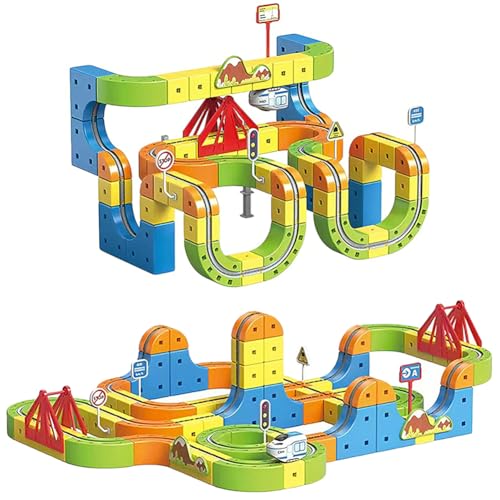 �}�W�b�N���[���L���[�u�g���C���Z�b�g 3D ���̋O�� ���d�͓d���~�j�g���C�� �N���b�v�t�B�b�g�g�ݗ��Ă������� STEM �m��ߋ� 3-8 �� �j�����p �N���X�}�X�a�����v���[���g? [���s�A���i]