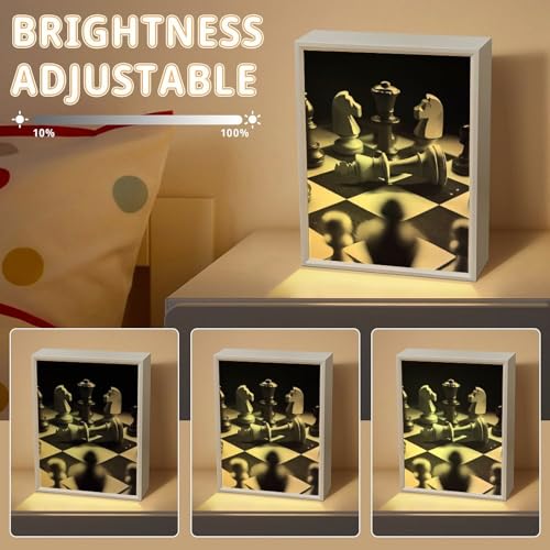 Miroir de courtoisie noir et blanc LED à intensité variable pour bureau