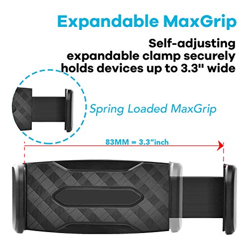 Apps2Car Adjustable Car Vent Phone Mount, With Expandable Spring-Loaded Grip, Universal Strong Hold Air Vent Cell Phone Holder For Car With Super Sturdy Grips, Fit With Iphone And Other Android Phones #TOP4
