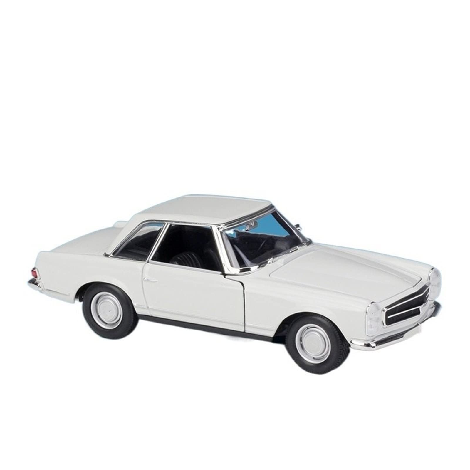 Modello Di Auto In Metallo Pressofuso Modello Classico In Lega 1:24 Per Benz 230SL(White)