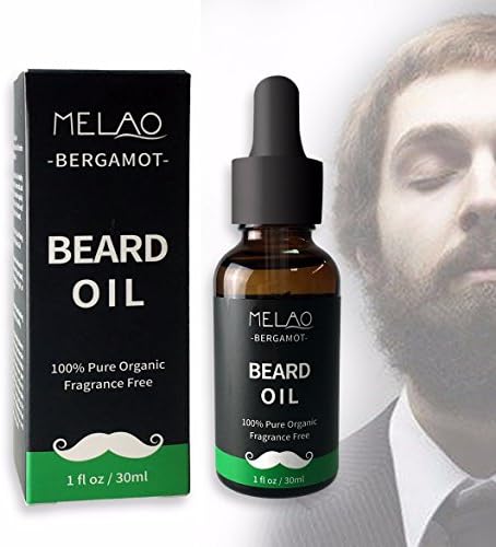 Organic Fragrance Free Beard Oil and Leave-In Conditioner, 1 fl. oz. by WetChalks