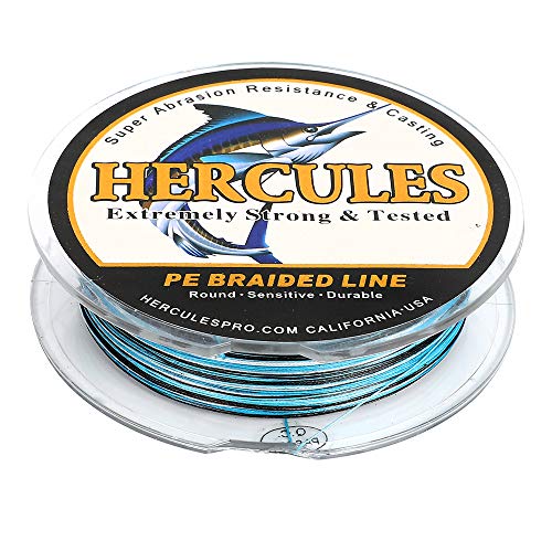 Hercules Super Cast 100M 109 Yards Braided Fishing Line 60 LB Test for Saltwater Freshwater PE Braid Fish Lines Superline 8 Strands - Image 4