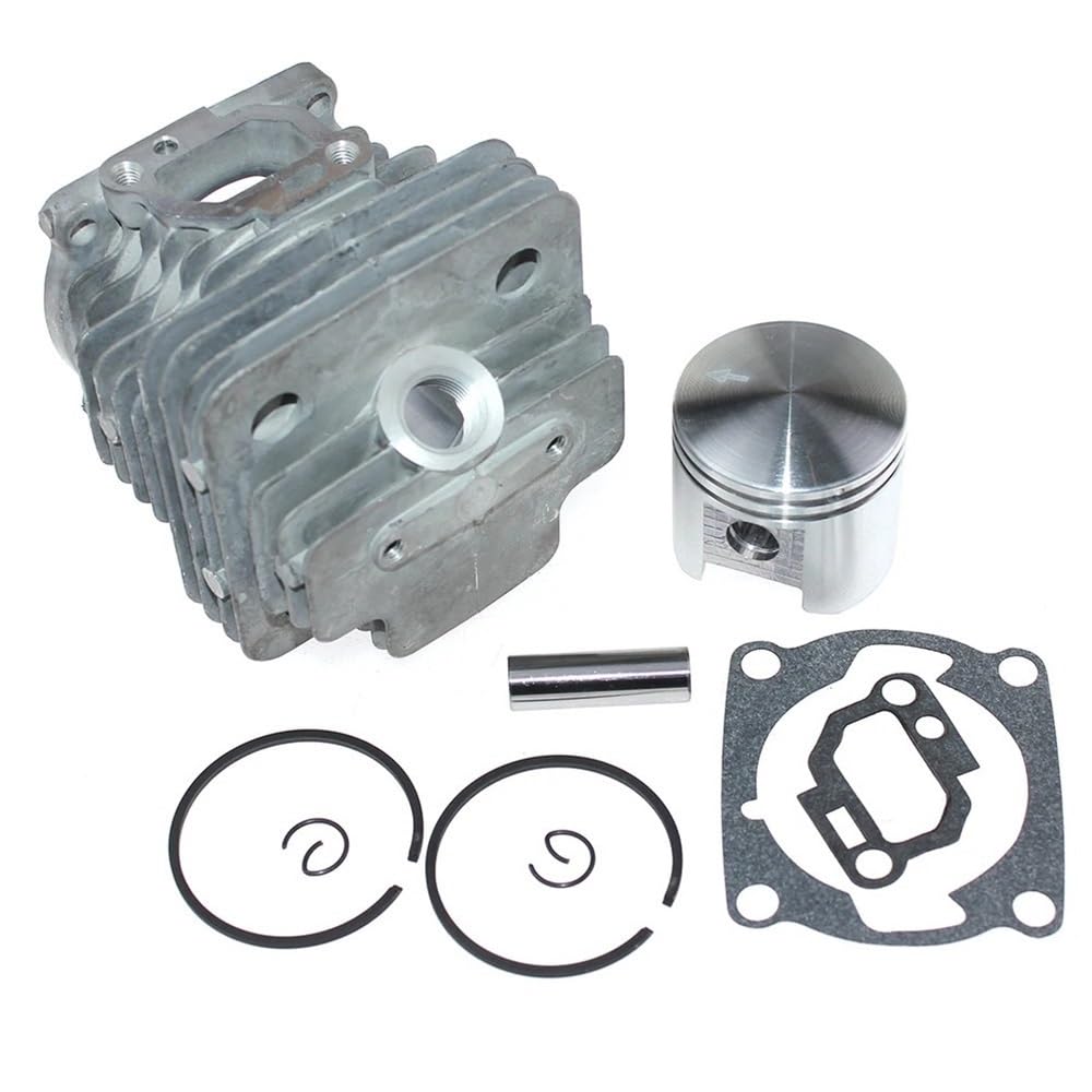 Zylinderkolbensatz Kompatibel für Echo SRM-3800 SRM-3805 RM-380 RM-385 10101143130 10000043130 10000043131 Zubehör