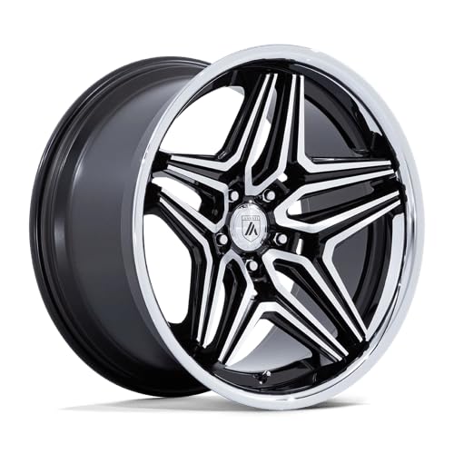 Asanti Black Duke 22X9 5X120 74 +15 G-BLK-MCH Total of 1