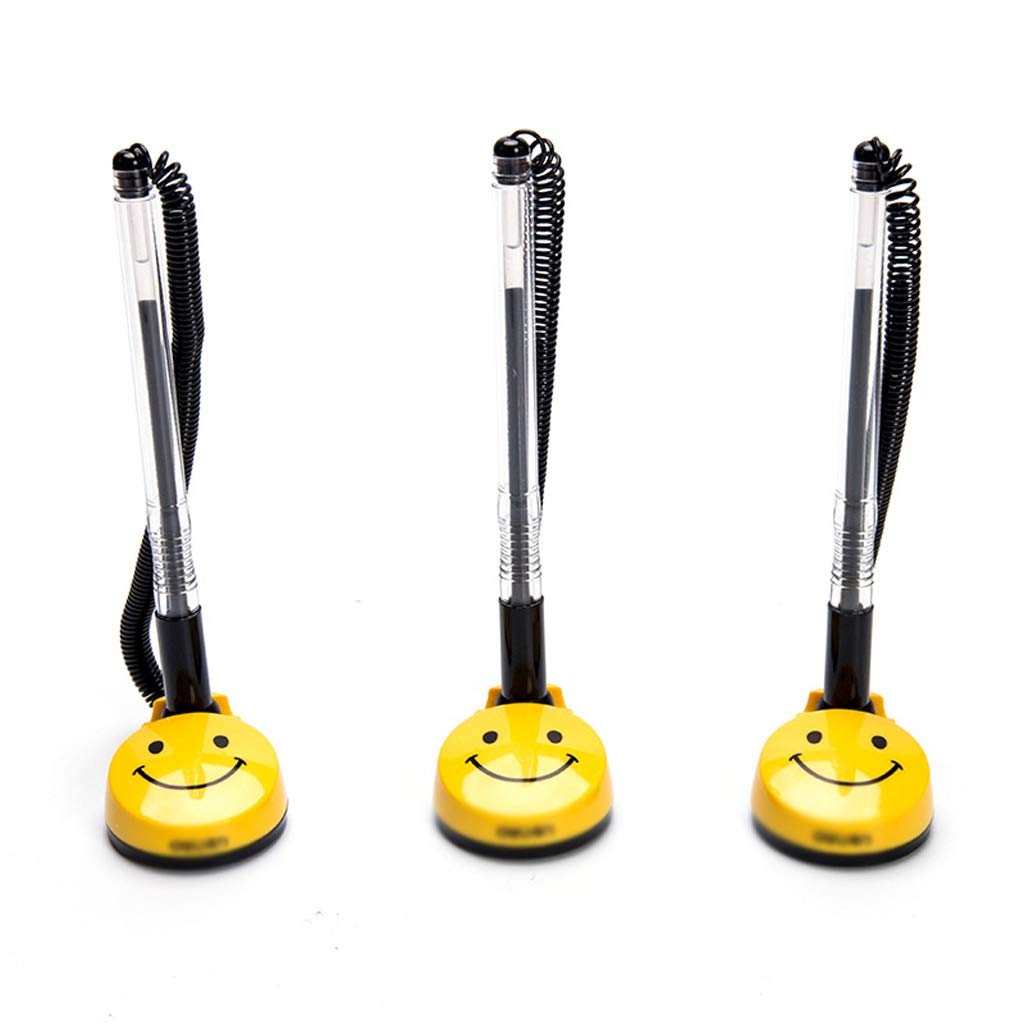 Creative Counter Gel Pen Black Pen Carbon Pen Water Business Fixed Sign Pen (Color : A)