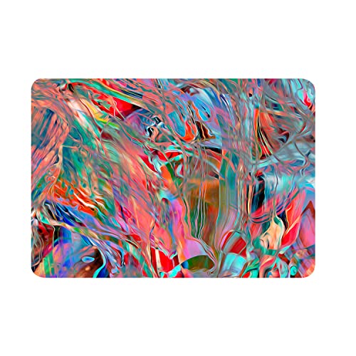 Hard Case Compatible with New MacBook Air 13 Inch Case 2020 2019 2018 Release Model A2337 M1 A2179 A1932 with Retina Display and Touch ID, Matt Plastic Hard Shell Case Cover - Colorful