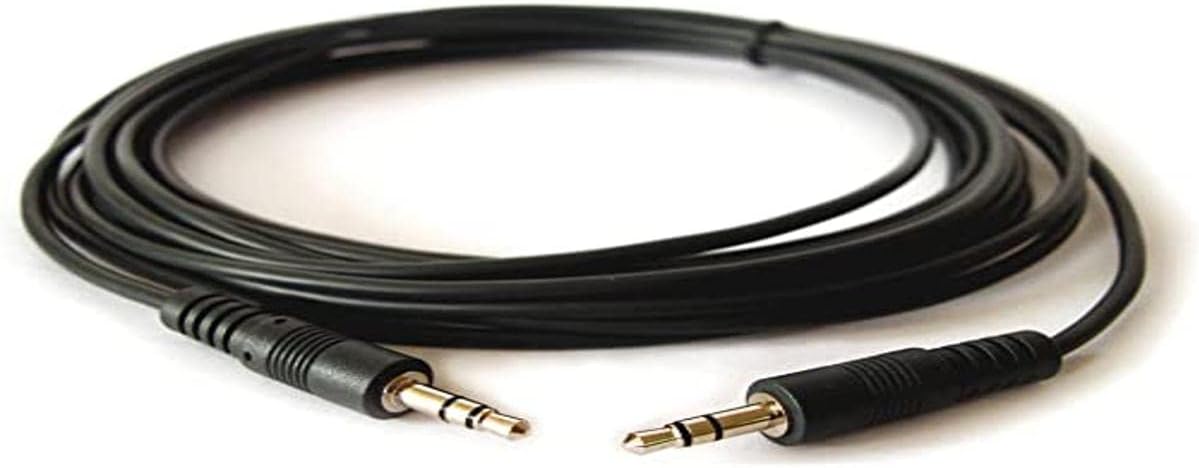 KRAMER Stereo Audio Cable 3.5 mm (MACHO-MACHO) (C-A35M/A35M-25) KRAMER ELECTRONICS C-A35M/A35M-25, 3.5MM, Male, 3.5MM, Male, 7.6M, Black