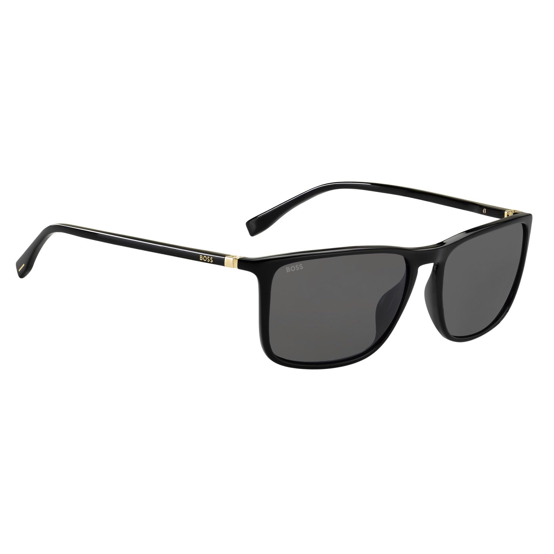 HUGO BOSS Gafas de Sol BOSS 0665/S/IT Black Gold/Grey 57/16/145 hombre