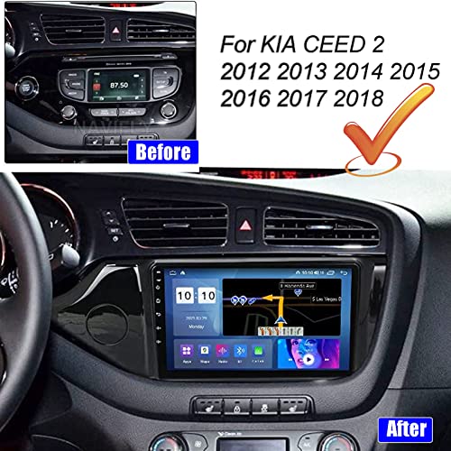 Android Car Navigation KIA CEED 2012-2018 autoradio Bluetooth FM RDS écran tactile