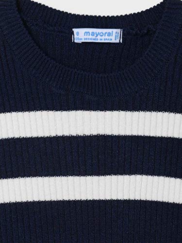 Mayoral S/s Sweater for Girls Navy3