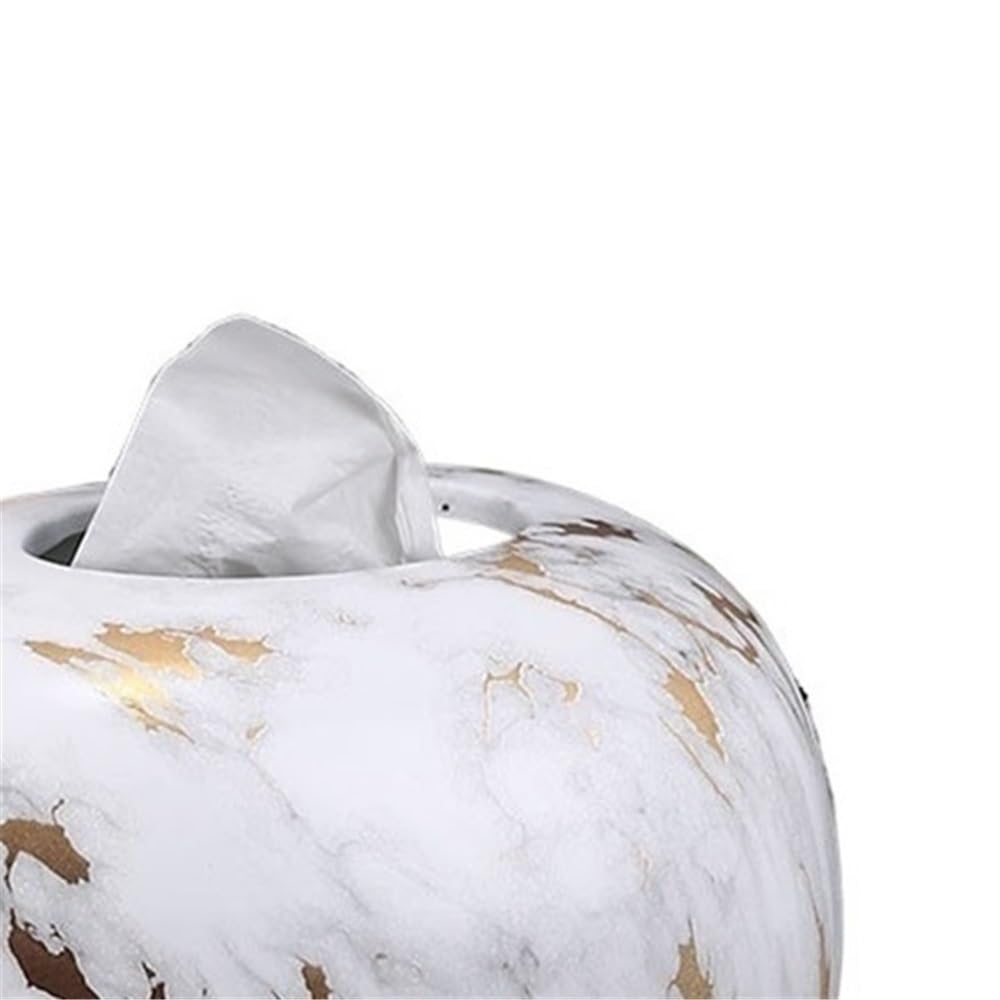 Pokrowiec na chusteczki higieniczne w stylu vintage na stół jadalny, stolik kawowy, salon, biurko, ceramiczne pudełko na serwetki do salonu