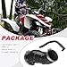 Left Manifold Snorkel Air Box Intake Tube & Elbow PIPE Compatible with Yamaha Raptor 660R YFM660R 2001-2005 5LP-14453-00-00