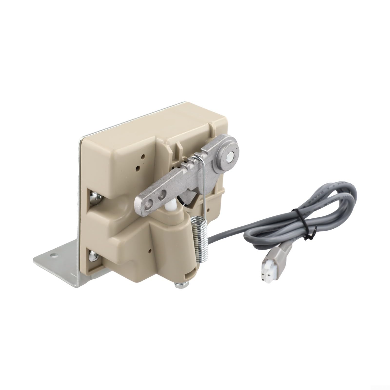 Regulador de pedal para máquinas de coser Jack A2/A2S/A3, 6380, 781D/781E, 9270D – Pieza de repuesto con conector de 4 pines y 3 cables para control industrial, control de velocidad preciso, ABS