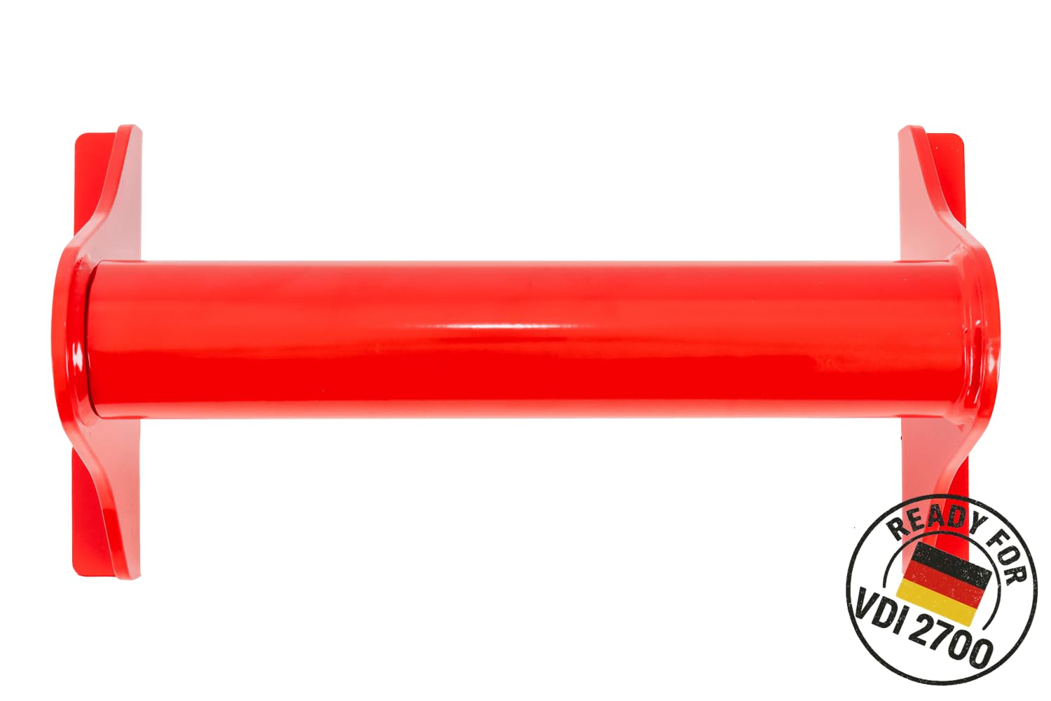 PRAMAR Radstopper VDI 2700 rot Abschleppwagen Radsicherung - verstellbar, universal
