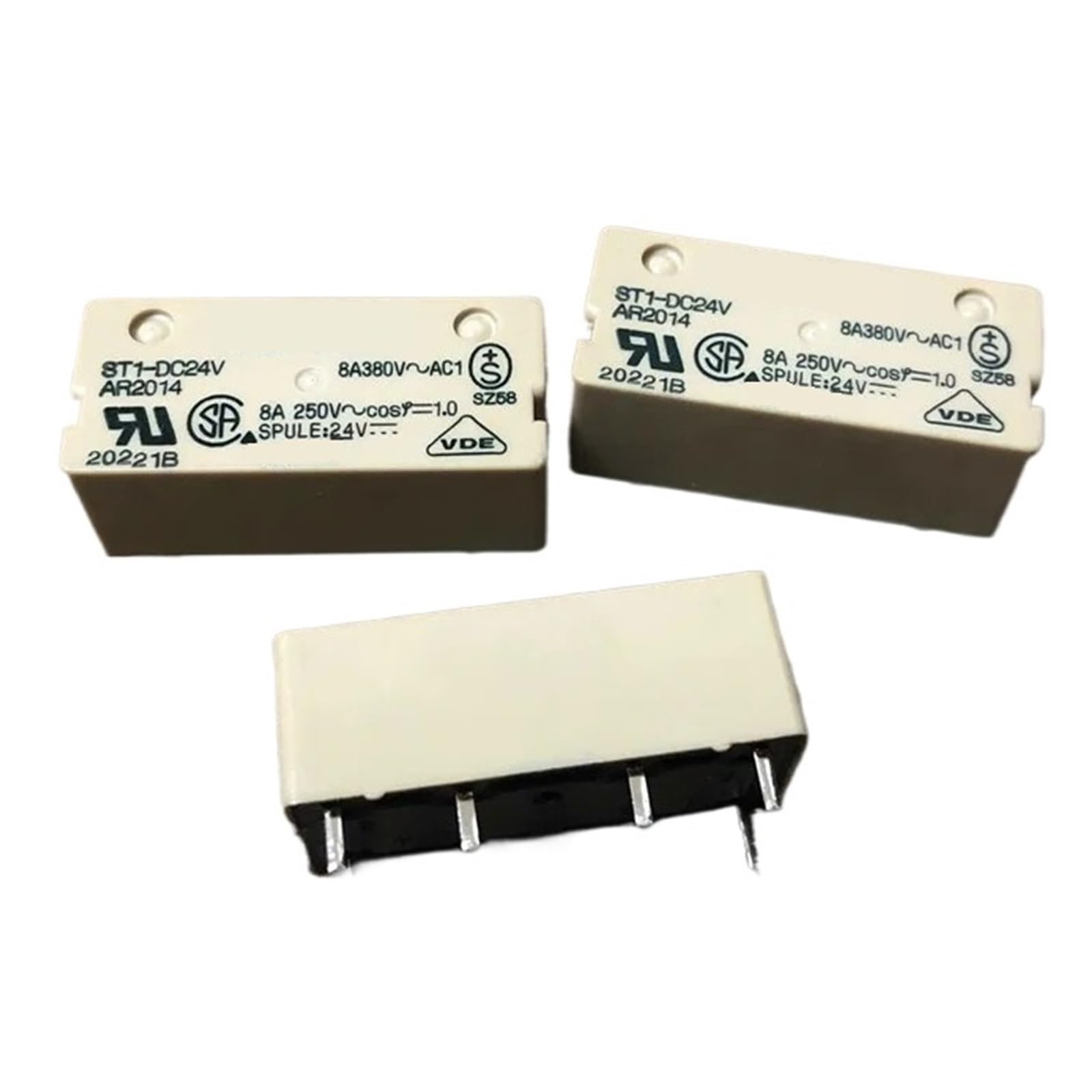 Relé electromecánico ST1-DC12V-F de 8A para automatizar la iluminación inteligente del hogar