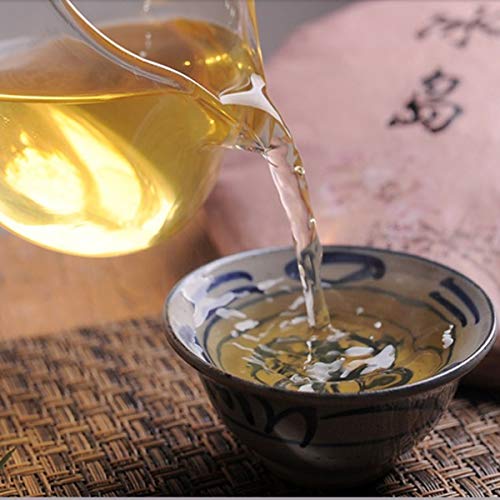 Yunnan Bingdao Tea Pu-erh 357g (0.787lb) Tiene Bolo Tuo Cha pu er crudo Té de color brillante Té Puer Tortas Té Té chino… - Imagen 6