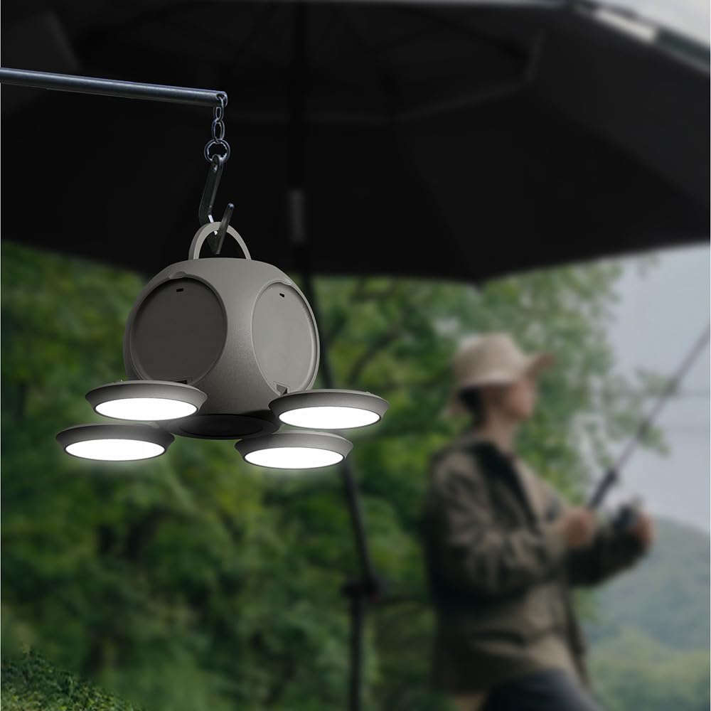 Lanterna di Campeggio del LED 10000mAh Luce di Campeggio Ricaricabile 3 Modalità di Luce Lampada da