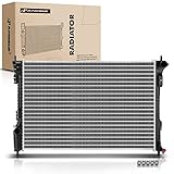 A-Premium Engine Coolant Radiator Assembly Compatible with Ford Explorer 2013 2014 2015 2016 2017 2018 2019 V6 3.5L Naturally Aspirated, Replace# EB5Z8005A