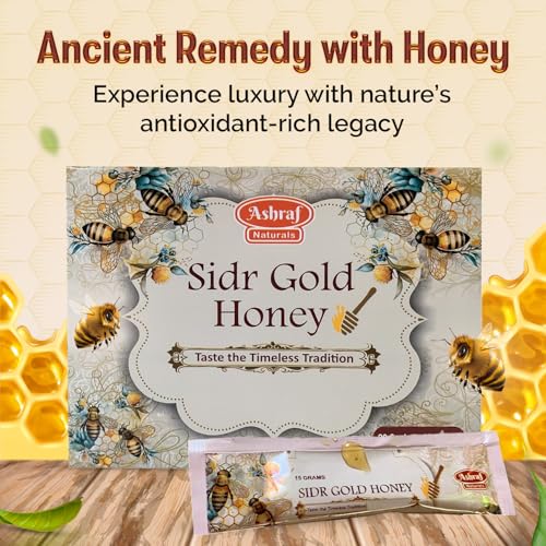 Ashraf Naturals Sidr Gold Honey Sticks Pack 20 x 15 g miniatura 2
