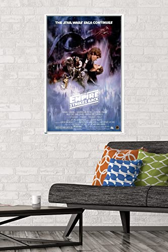 Trends International 24X36 Star Wars: The Empire Strikes Back - One Sheet 2 Wall Poster, 24