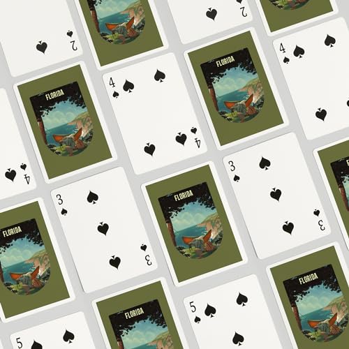 52 Cartas de Poker Para Adultos Florida Coastal Series miniatura 4