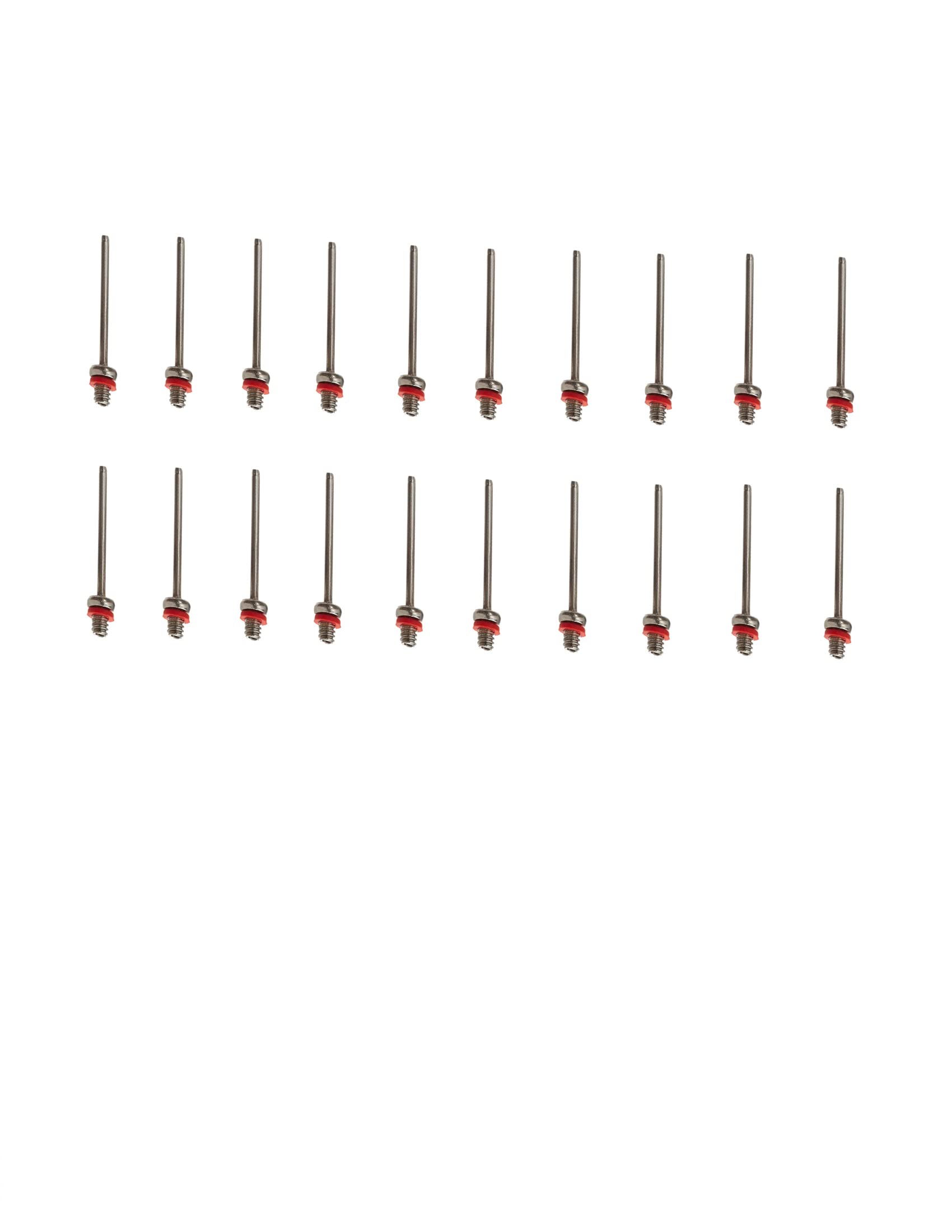 SUPRO Ball Pump Needle, Air Pump Needle, Inflation Needles Nozzle for Basketball Football Volleyball Swim Ring Balloon, All Other Sports Balls -Pack of 20PCS