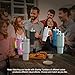 6 Colors LED Light-Up Tumbler Handle for Stanley 40oz/30oz, Comfortable Water Bottle Handle for Stanley Tumbler-Compatible with 40oz Stanley Cup Accessories, Use for Outdoor, Party, Home (Rose Quartz)