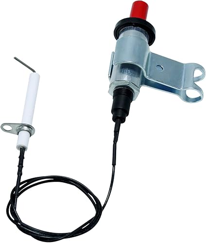 Miniatura 4 de MENSI Accesorios de antorcha de malezas BTU de autoencendido de propano Piezas de repuesto Encendedor piezoeléctrico con abrazaderas de fijación y